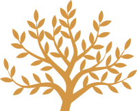 logo olivo dorada