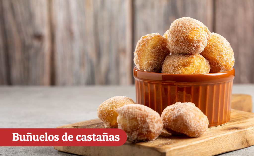 Buñuelos de castañas