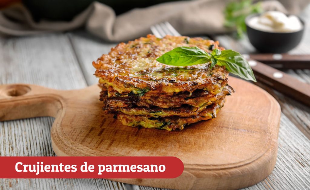 Crujientes de parmesano