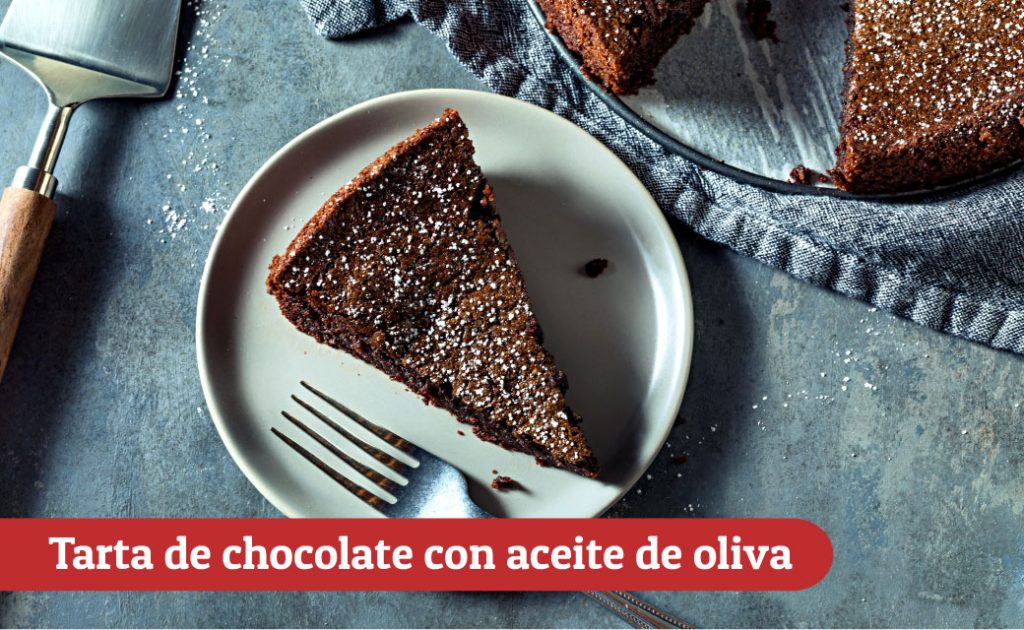 Receta de tarta para el Día del Padre: chocolate con aceite de oliva