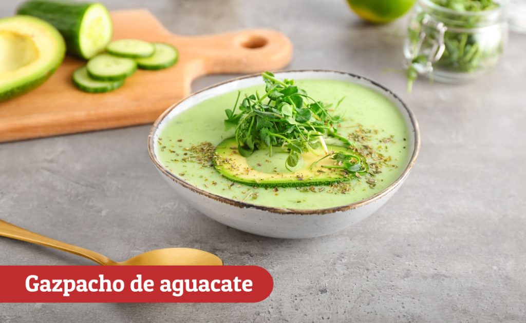 Gazpacho de aguacate