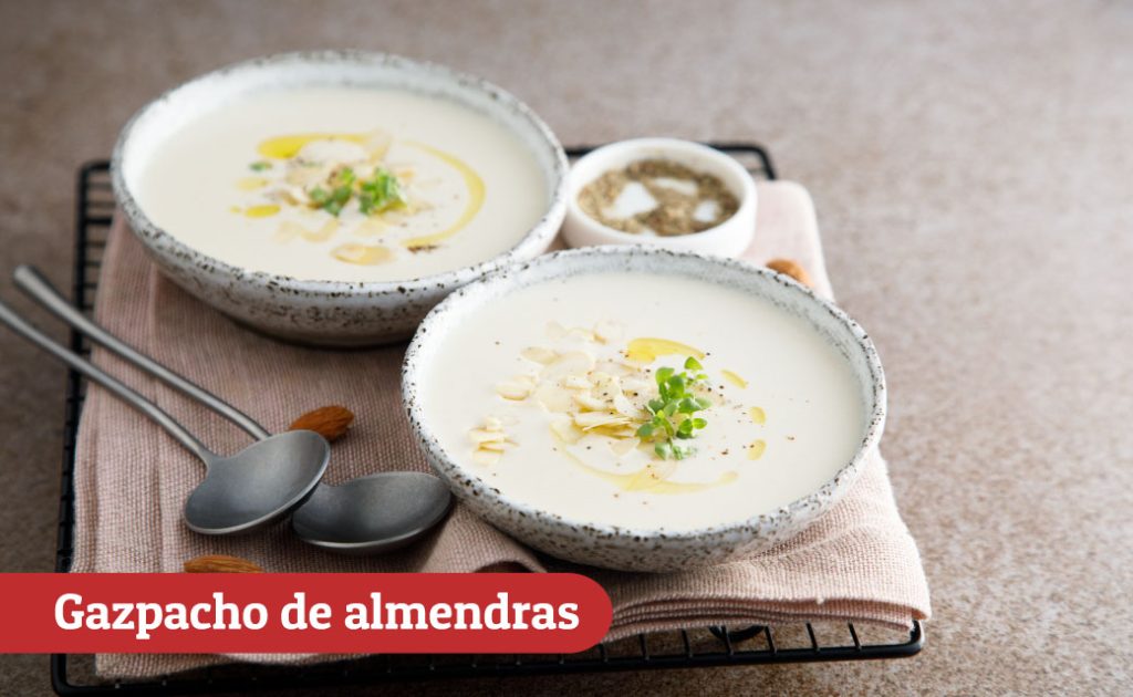 Gazpacho de almendras