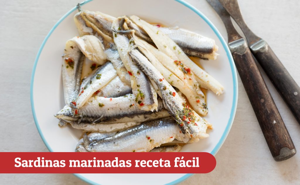 Sardinas marinadas receta fácil