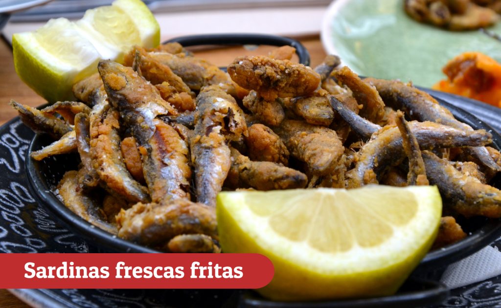 Receta de sardinas frescas fritas