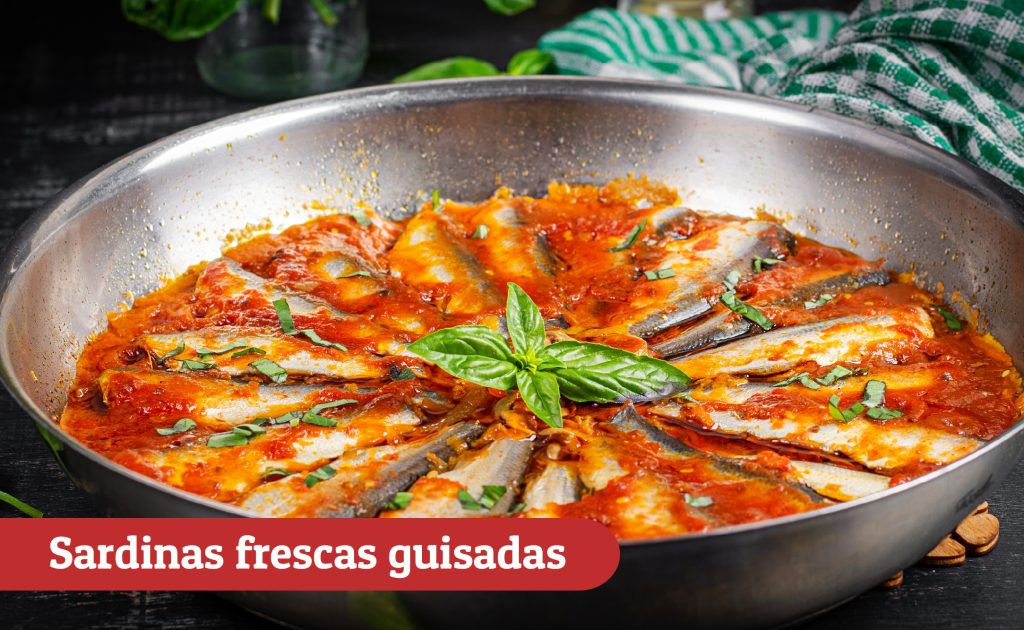 Recetas de sardinas frescas guisadas