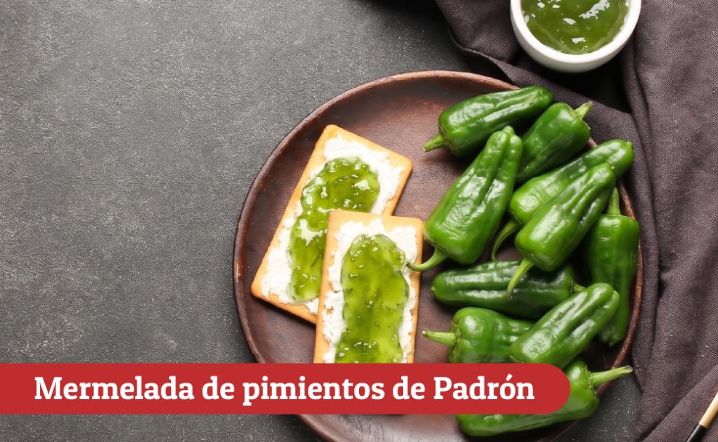 Mermelada de pimientos de Padrón